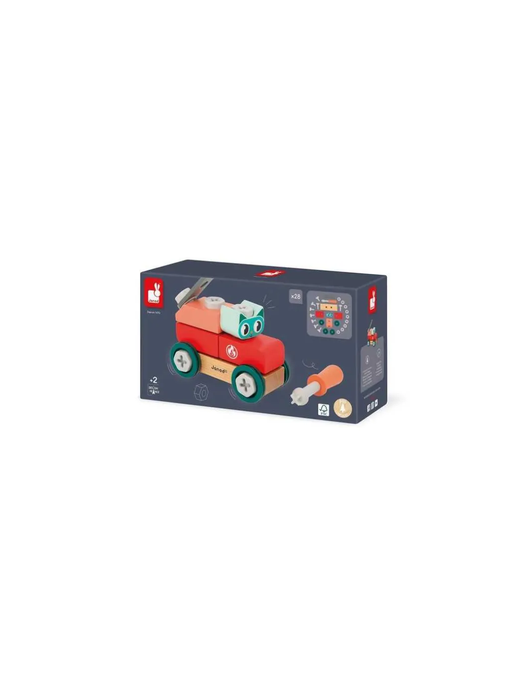 Voiture à bricoler Chat Brico'Kids - Janod