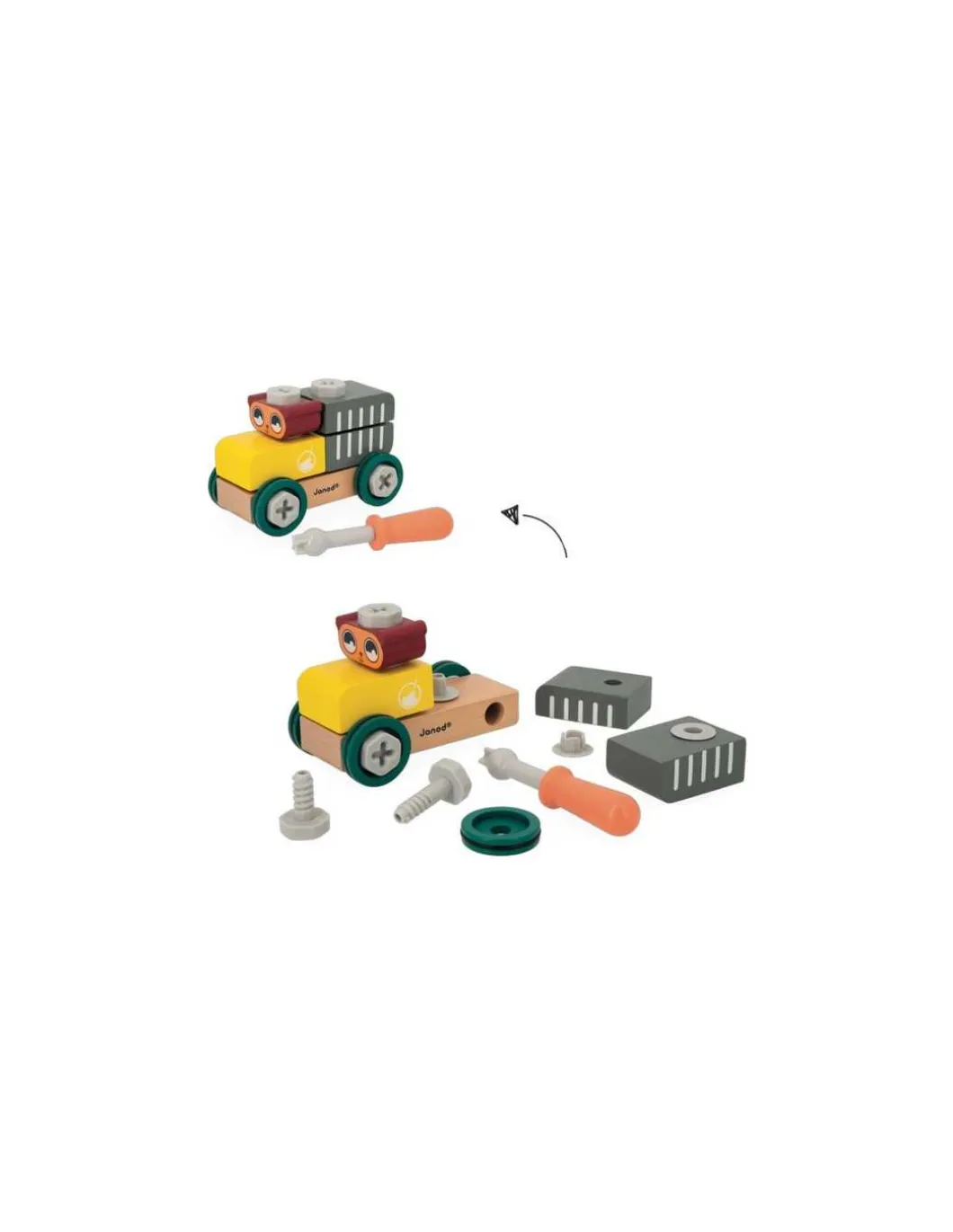 Voiture à bricoler Ours Brico'Kids - Janod