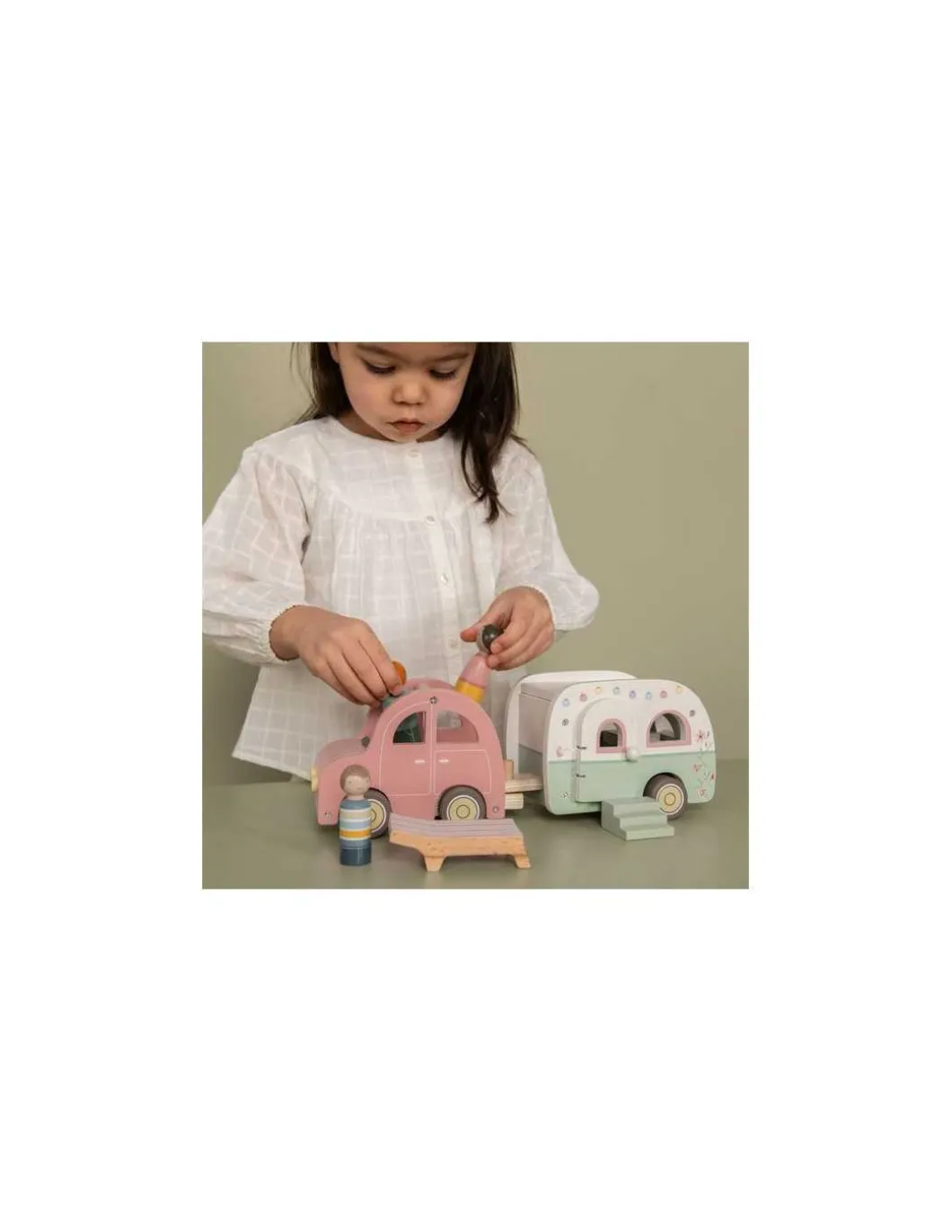 Voiture avec caravane - Little Dutch