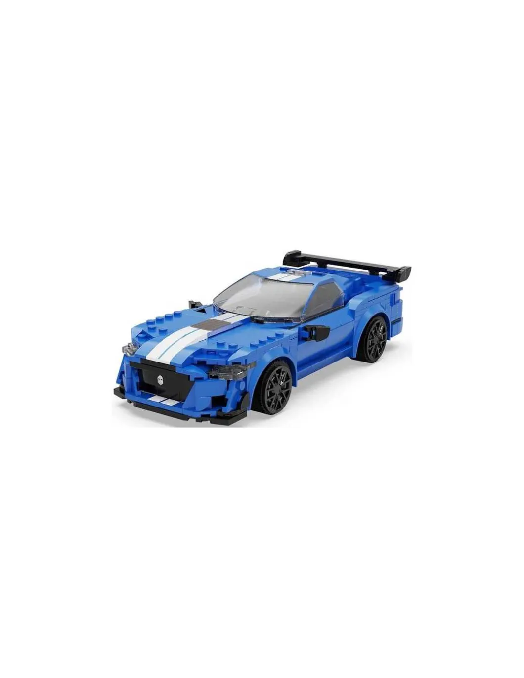 Voiture de course Bleu 325 pièces - CaDA