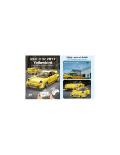 Voiture de course RUF CTR 2017 Yellowbird 222 pièces - CaDA