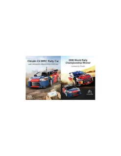 Voiture de rallye Citroën C4 WRC 2008 329 pièces - CaDA