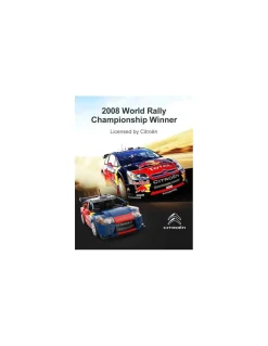 Voiture de rallye Citroën C4 WRC 2008 329 pièces - CaDA
