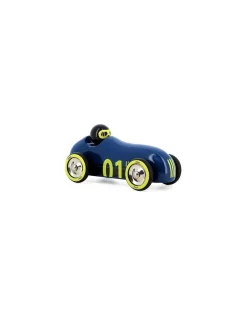 Voiture en bois Old sport Compet’ bleu nuit - Vilac