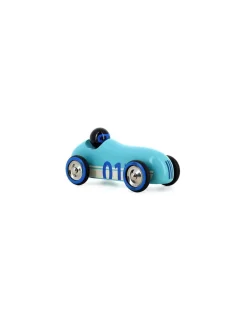 Voiture en bois Old sport Compet’ Turquoise - Vilac