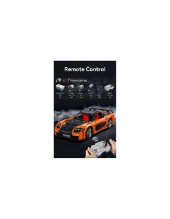 Voiture Mazda RX-7 3305 pièces - CaDA Master