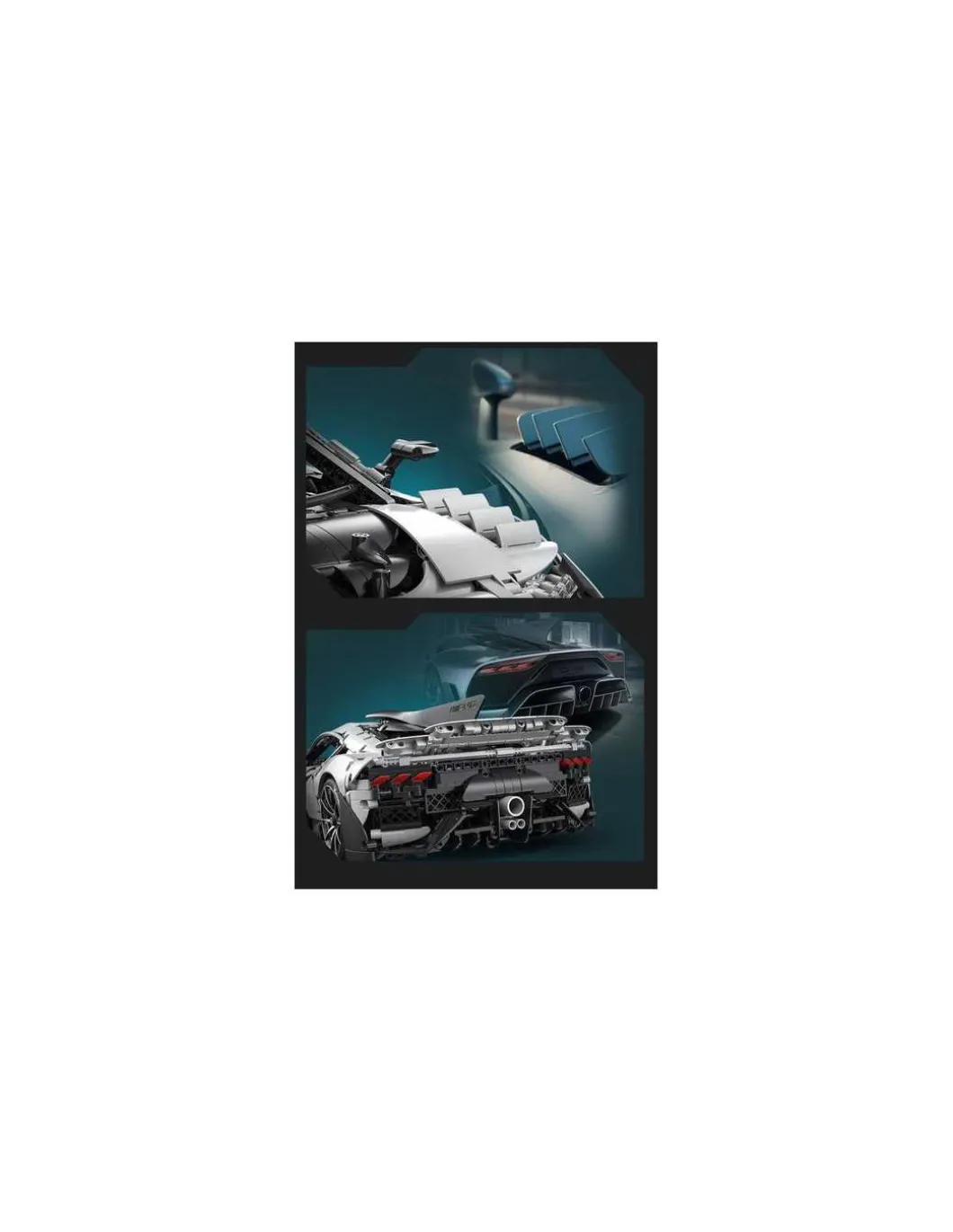 Voiture Mercedes AMG Project one 3295 pièces - CaDA Master