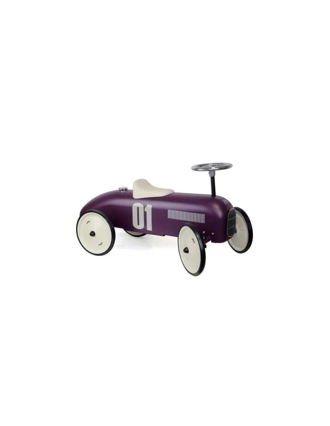 Voiture porteur métal aubergine - Vilac