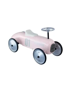 Voiture porteur métal rose tendre - Vilac