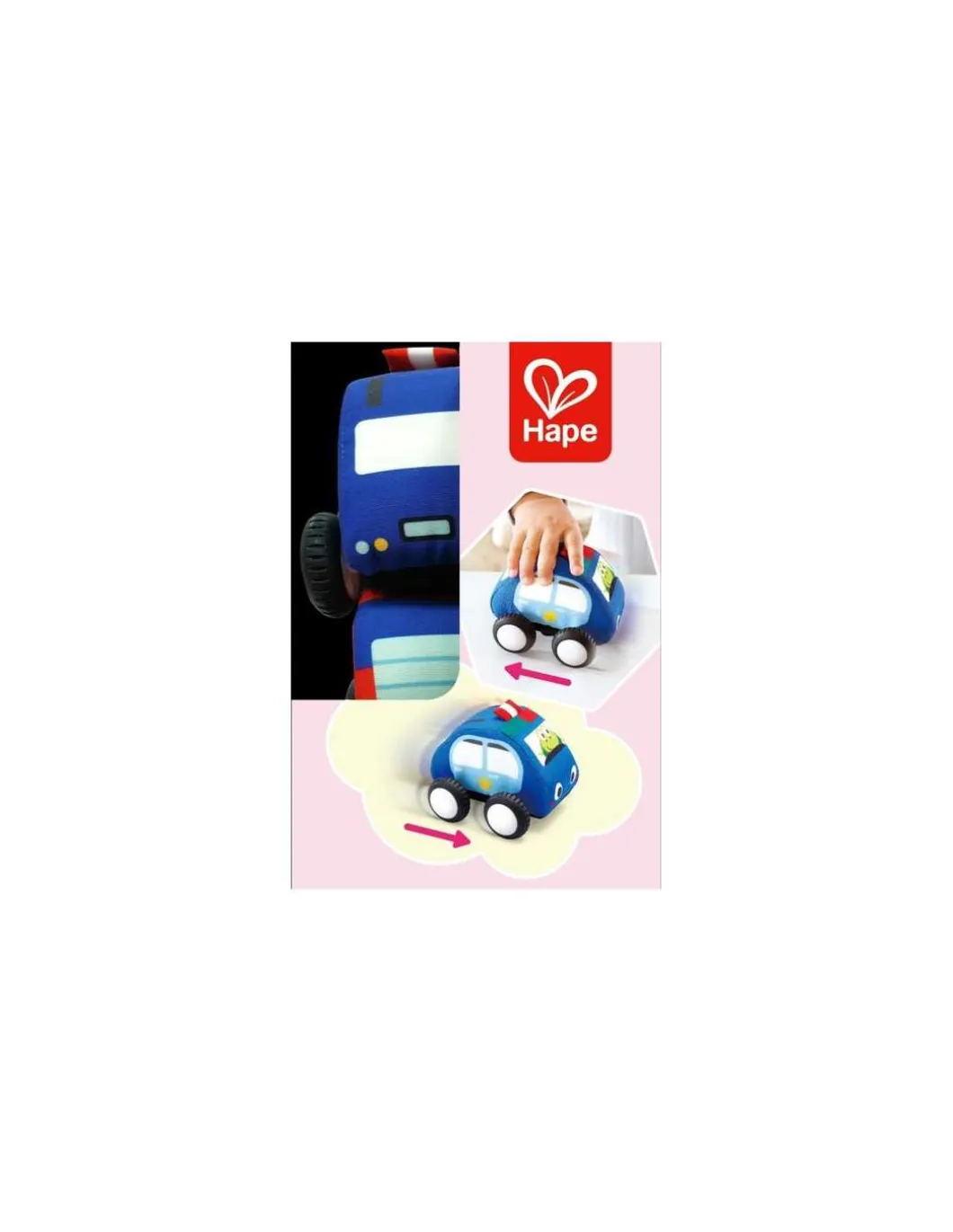 Voitures à rétrofriction et circuit - Hape