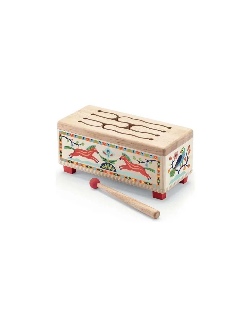 Wooden drum - Djeco