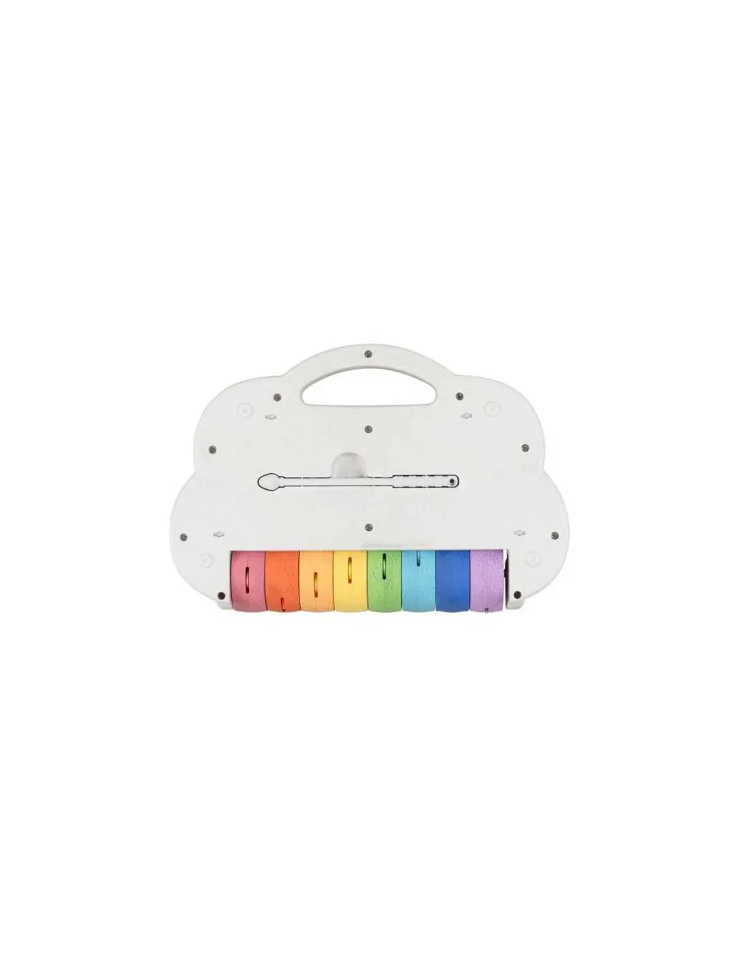Xylophone à rouleaux arc en ciel - Tiger tribe