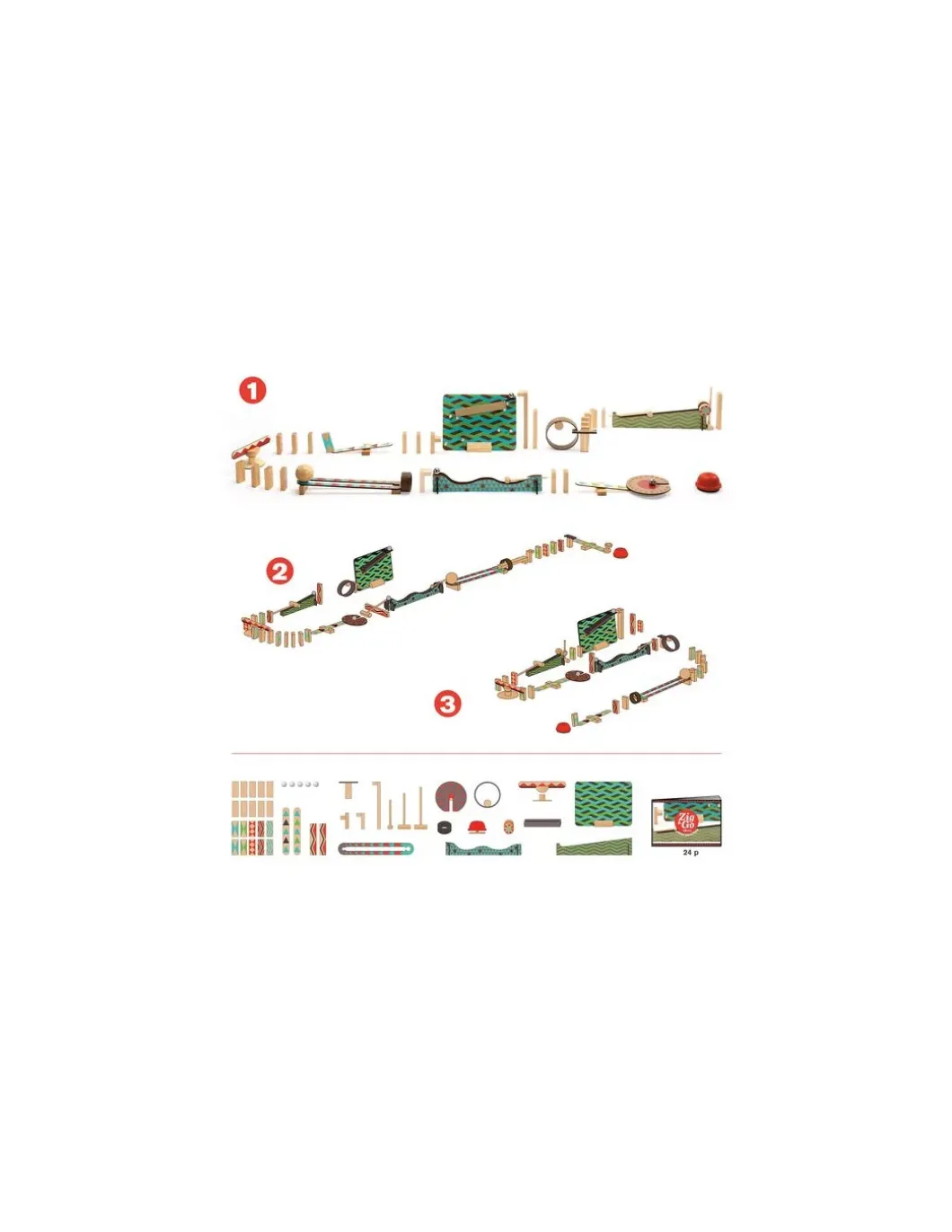 Zig & Go 48 pièces - Djeco