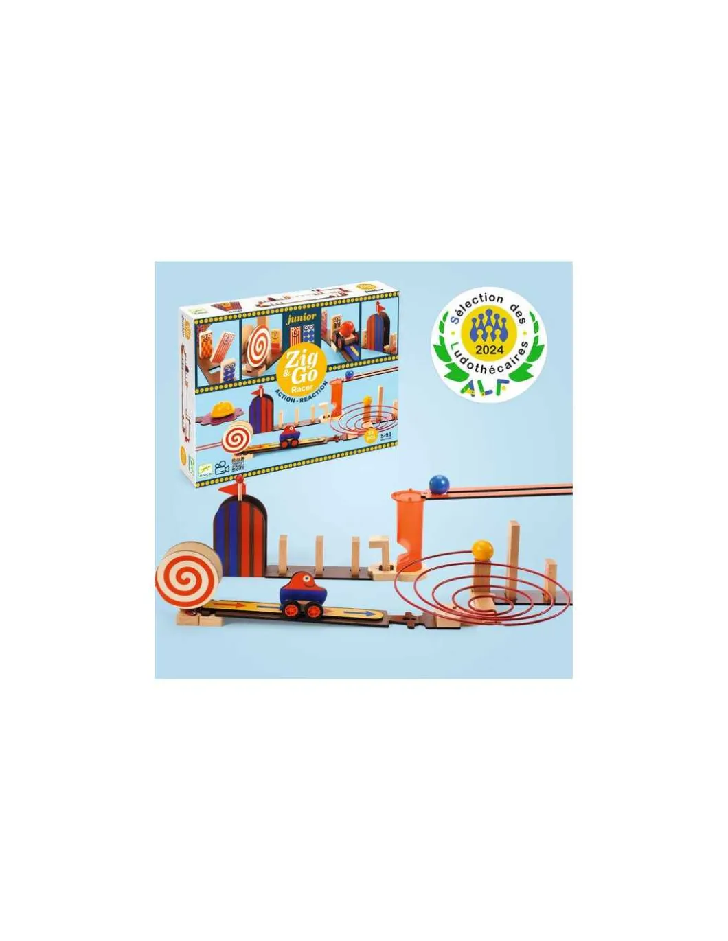 Zig & Go junior Racer 51 pièces - Djeco